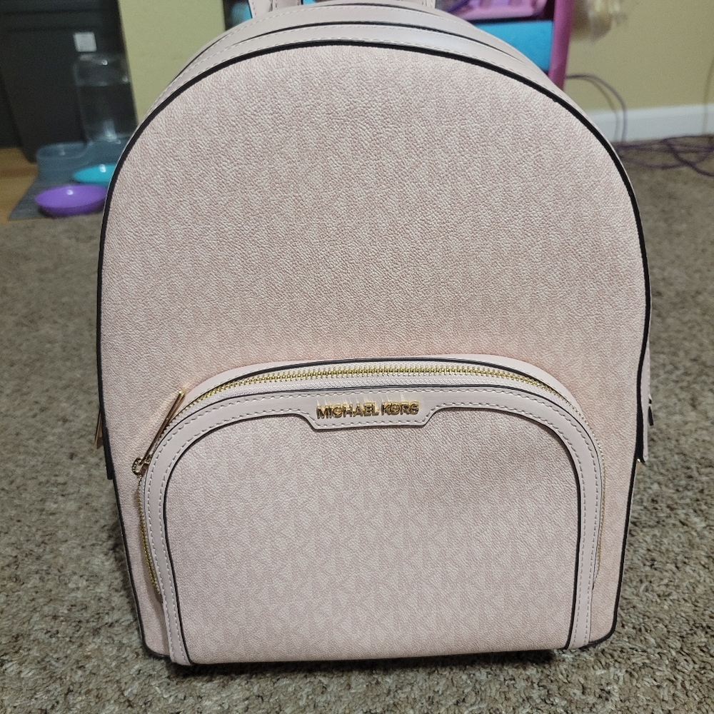 Beautiful ballet pink JAYCEE MK Backpack
